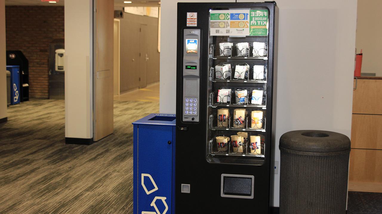 Narcan vending machine at OU